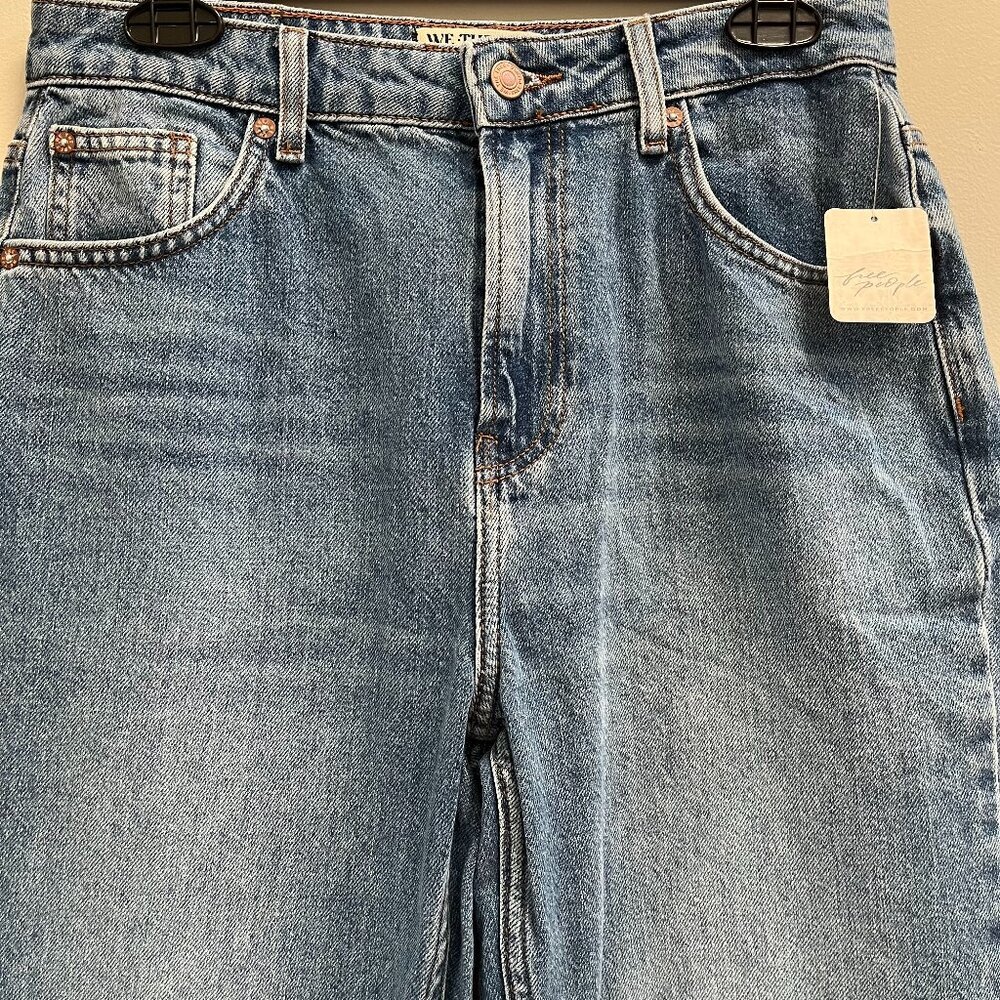 We The Free Light Blue High Rise Jeans